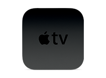 Applen sivuilta paljastunut uusi Apple TV -kuvake.