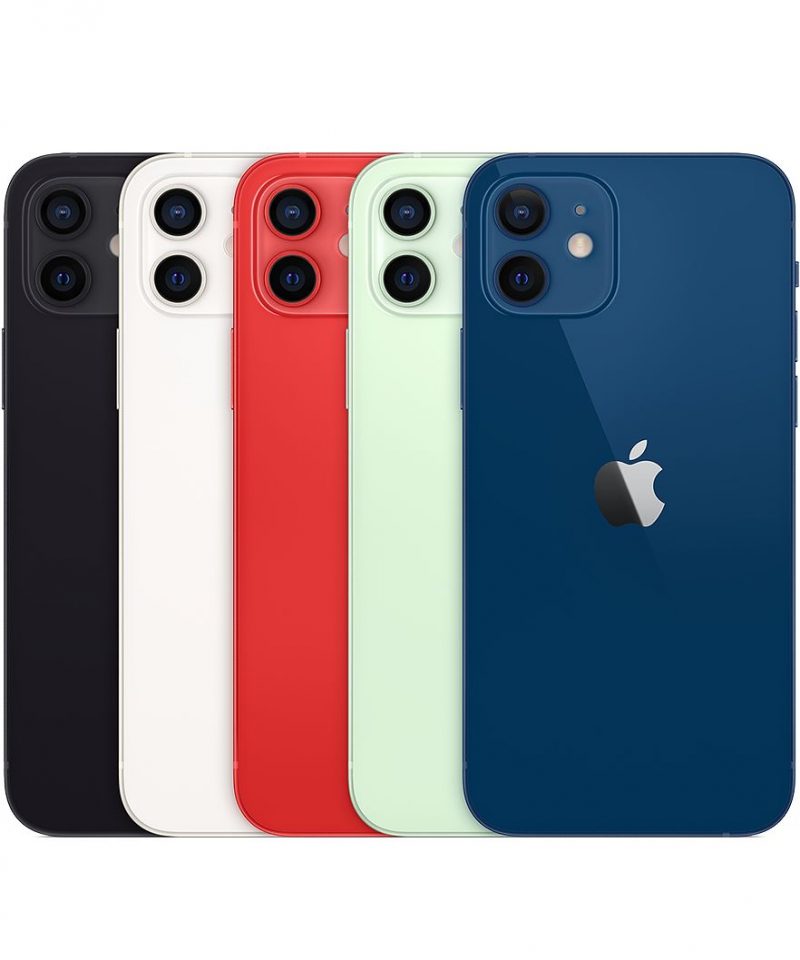 iPhone 12:n värivaihtoehdot.