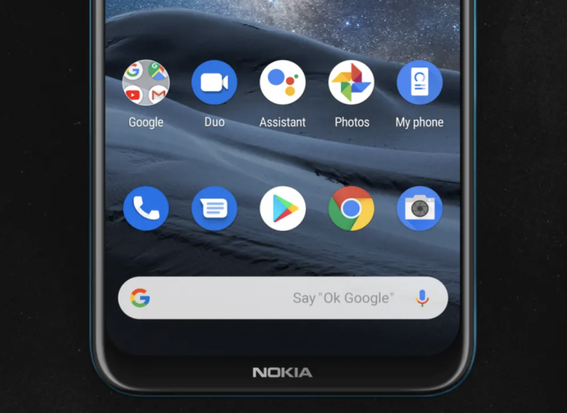 Nokia 8.3 5G:stä löytyvät kaikki tutut Google-sovellukset.