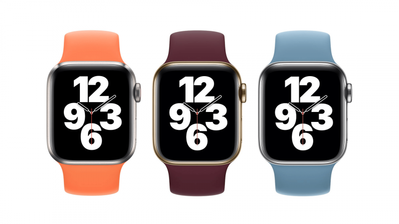 Apple Watch -rannekkeiden uudet värit.