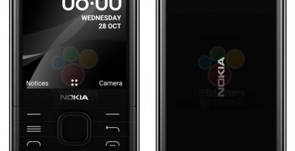 Nokia 8000 4G mustana. Kuva: WinFuture.de.