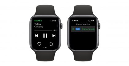 Spotify tukee jatkossa suoratoistoa suoraan Apple Watchissa.