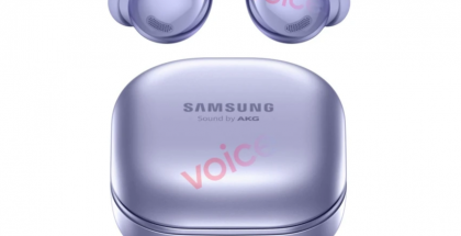 Samsung Galaxy Buds Pro, violetti. Kuva: Evan Blass / Voice.