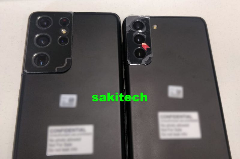 Samsung Galaxy S21 Ultra ja Galaxy S21+. Kuva: sakitech.