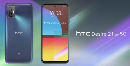 Desire 21 Pro 5G on HTC:n toinen 5G-älypuhelin.