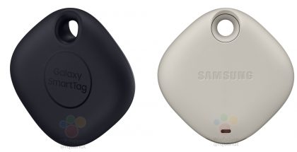 Samsung Galaxy SmartTag -paikannin kahdessa eri värissä. Kuva: WinFuture.de.