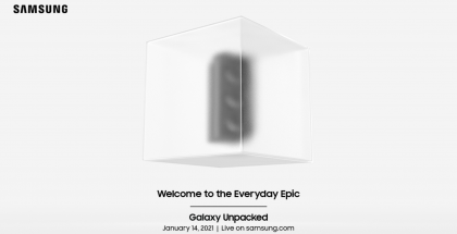 Samsung vahvisti Galaxy Unpacked -julkistustilaisuuden 14. tammikuuta 2021.
