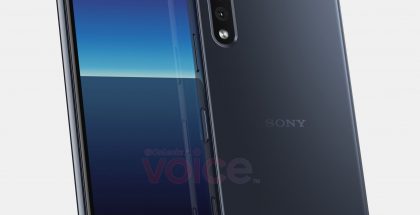 Sonyn uusi kompakti älypuhelinmalli. Kuva: OnLeaks / Voice.