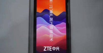 ZTE on esitellyt omalta osaltaan toisen sukupolven versiota näytönalaisesta etukamerasta Mobile World Congress Shanghai -messuilla.