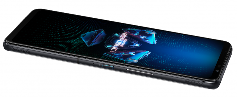 ROG Phone 5:ssä on 6,78 tuuman tasainen AMOLED-näyttö.