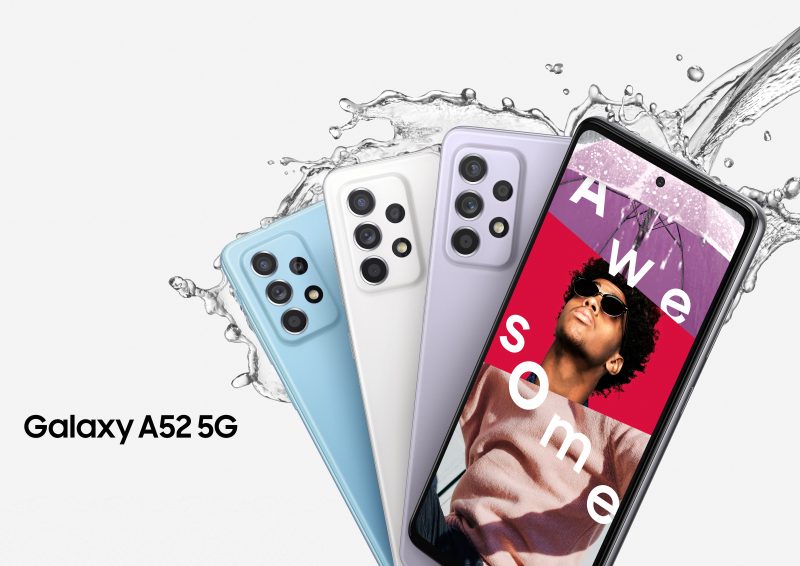 Samsungin Galaxy A52 5G oli suosittu elokuussa. Nyt se on korvautumassa jo Galaxy A52s 5G:llä.