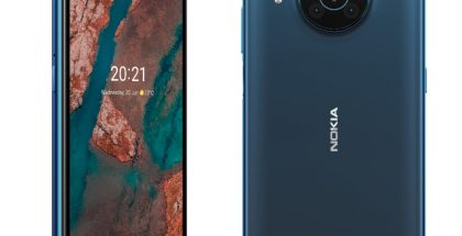 Nokia X20, Nordic Blue.