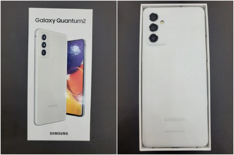 Galaxy Quantum2 Samsungin Etelä-Korean kotimarkkinoille voidaan esitellä muualla Galaxy A82 5G -mallinimellä.
