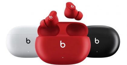 Beats Studio Buds -kuulokkeet sisältävät aktiivisen taustamelun vaimennuksen.