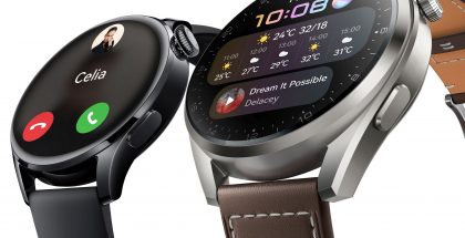Huawei Watch 3 ja Huawei Watch 3 Pro on varustettu HarmonyOS:llä.
