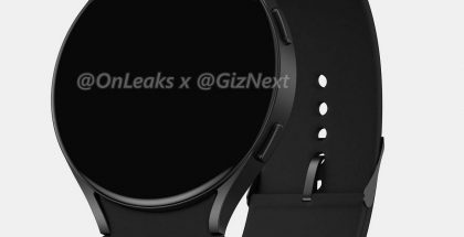 Samsung Galaxy Watch Active4. Kuva: OnLeaks / GizNext.