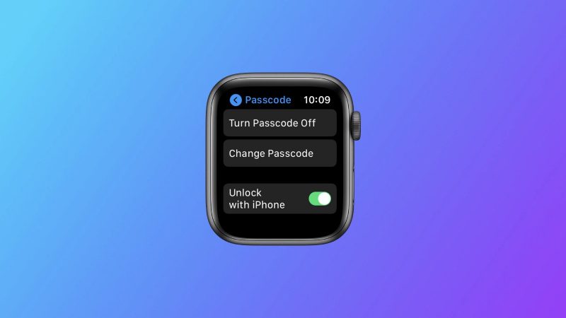 Apple Watchin lukituksen voi tavallisesti avata pääsykoodin ohella avaamalla lukituksen paritetussa iPhonessa.
