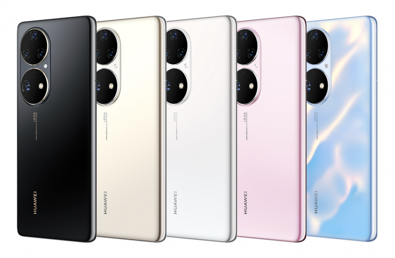 Huawei P50 Pron värivaihtoehdot.