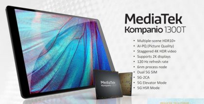 MediaTek Kompanio 1300T on muun muassa tablettilaitteisiin suunnattu järjestelmäpiiri.