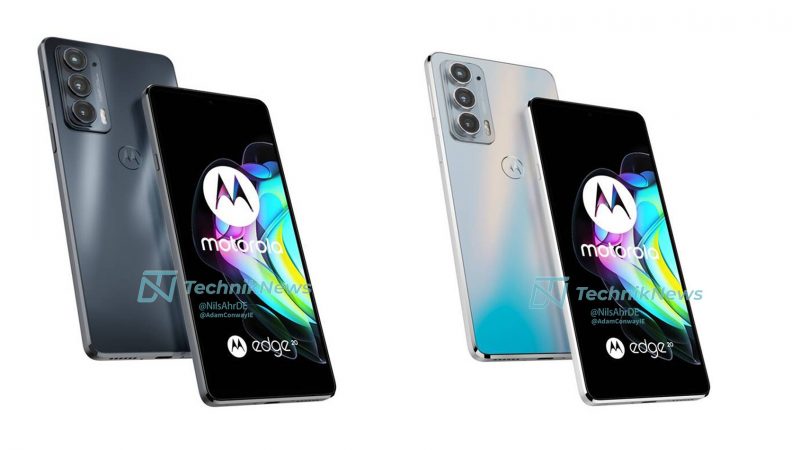 Motorola Edge 20, Frosted Gray ja Frosted White. Kuva: TechnikNews.