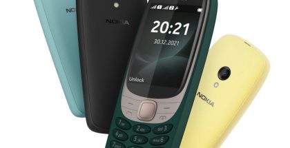 Uusi Nokia 6310 muistuttaa muotoilultaan takavuosien alkuperäistä Nokia 6310 -puhelinta.