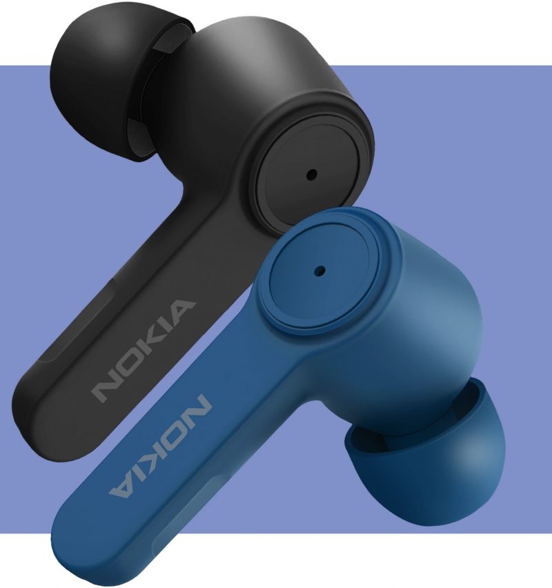 Nokia Noice Cancelling Earbuds -kuulokkeet on varustettu korvakäytävän sulkevilla tulpilla.