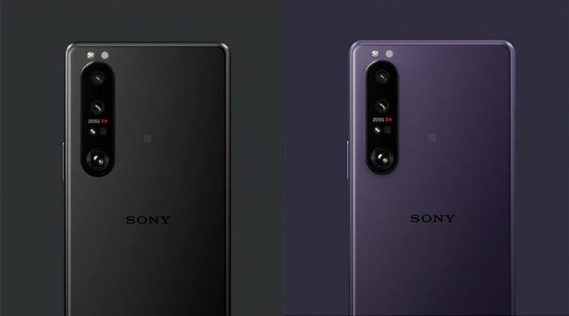 Sony Xperia 1 III:n värivaihtoehdot Suomessa ovat musta ja violetti.