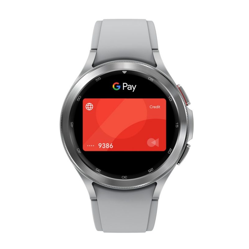 Google Pay Samsungin Wear OS -älykellossa.
