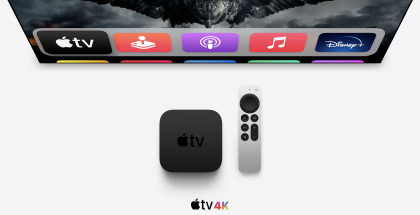 Apple TV 4K ja uusi Apple TV Remote -kaukosäädin.