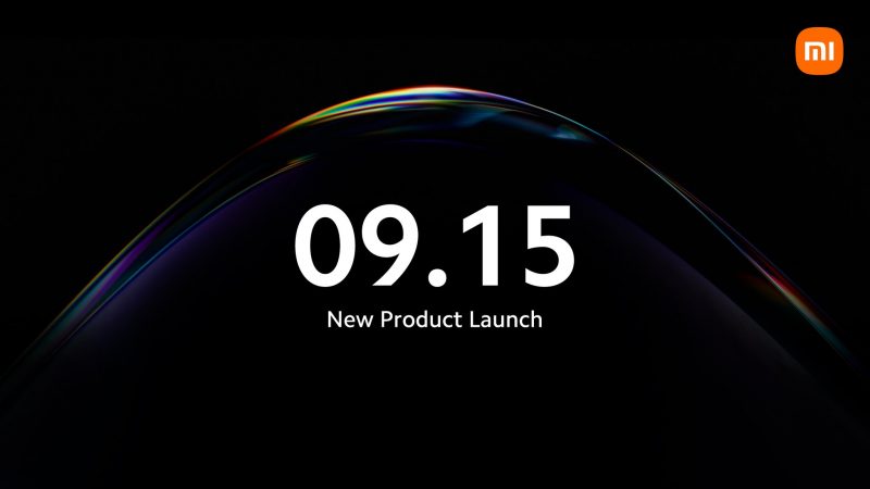 Xiaomi kertoi tilaisuudesta 15. syyskuuta.
