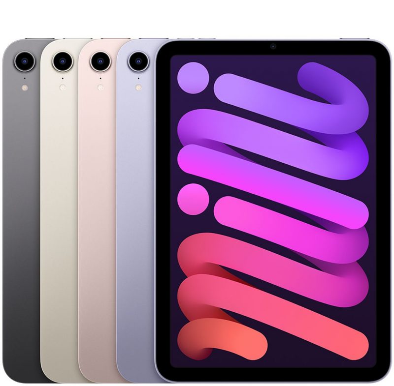 iPad mini eri väreissä.