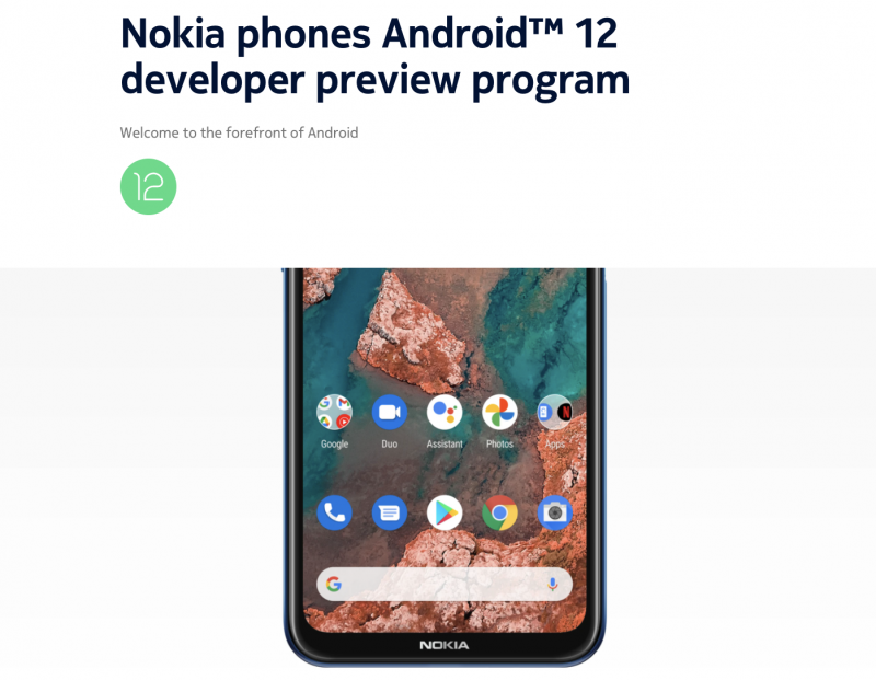 Android 12:n sovelluskehittäjille tarkoitettu testiversio on nyt saatavilla Nokia X20:lle.