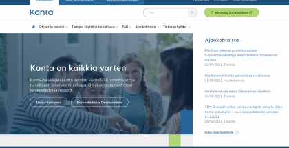 Aito kanta.fi-verkkosivu.