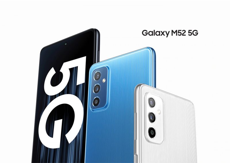 Samsung Galaxy M52 5G.