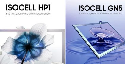 Samsungin uutuudet ovat 200 megapikselin ISOCELL HP1 ja 50 megapikselin ISOCELL GN5.