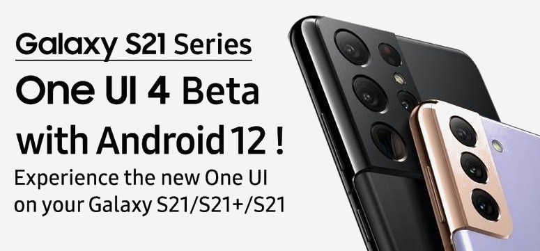 Samsung One UI 4 Beta tulee Galaxy S21 -sarjan älypuhelimille.