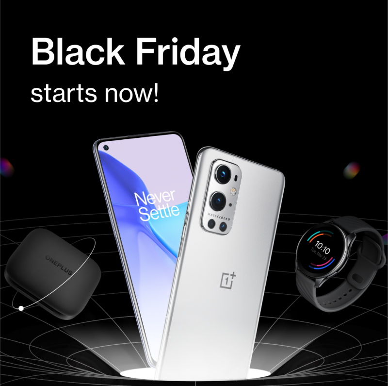 OnePlus aloitti jo Black Friday -kampanjansa.