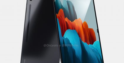 Samsung Galaxy Tab S8 Ultra. Kuva: OnLeaks / 91mobiles.