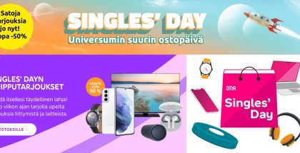 Singles' Day -kampanjat ovat käynnissä jo Verkkokauppa.comilla, Telialla ja DNA:lla.