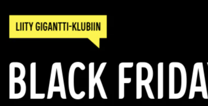 Gigantin Black Friday -kampanjan tarjoukset ovat aluksi vain klubilaisten saatavilla.