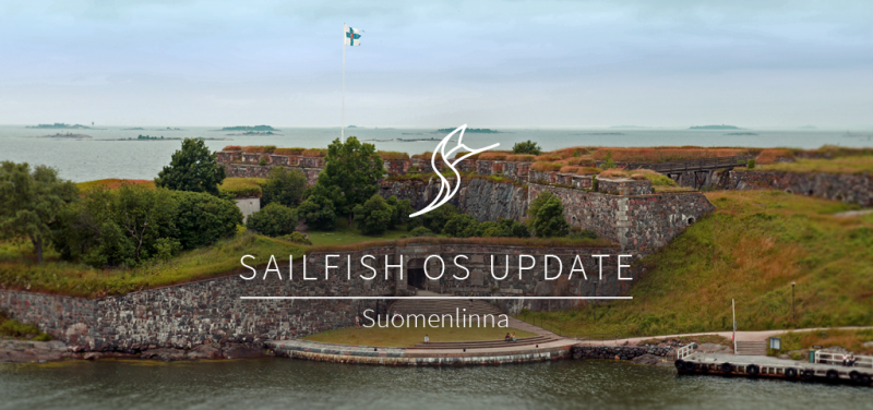 Uusin Sailfish OS -päivitys kantaa Suomenlinnan nimeä.