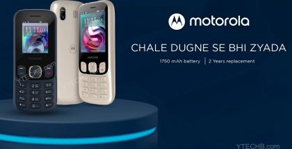 Motorola A10, A50 ja A70 ovat uusia peruspuhelimia. Kuva: YTechB.