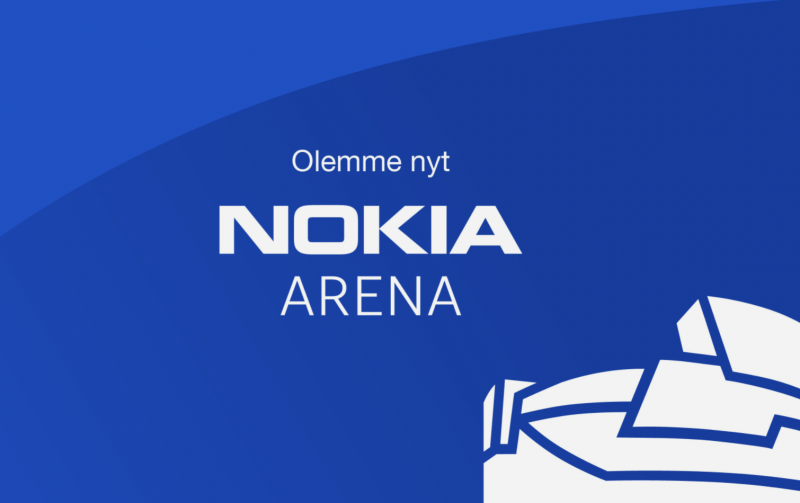Tampereen keskustassa sijaitseva uusi areena on saanut nimekseen Nokia Arena.