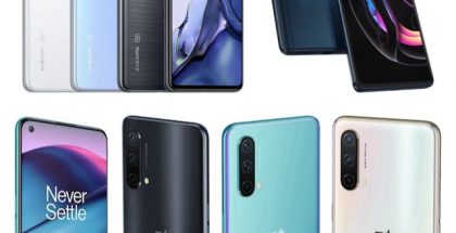 Muun muassa Xiaomi 11T:stä (ylhäällä vasemmalla), Motorola Edge 20 Prosta (ylhäällä oikealla) ja OnePlus Nord CE 5G:stä (alhaallla) on nähty hyviä alennuksia Black Friday -kampanjoissa.