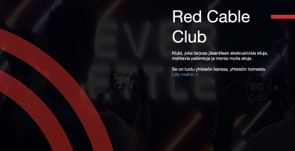 Red Cable Club on OnePlussan etuohjelma.