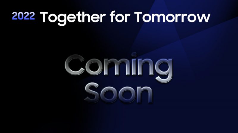 Samsung osallistuu CES 2022 -messuille Together for Tomorrow -teemalla.