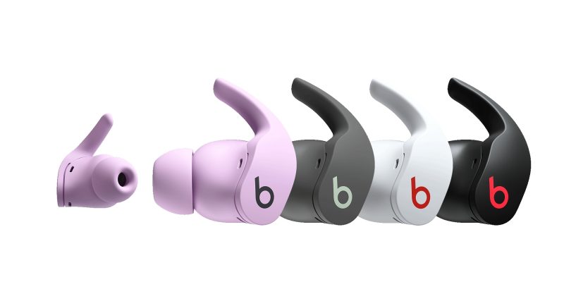 Beats Fit Pro -kuulokkeiden neljä värivaihtoehtoa.