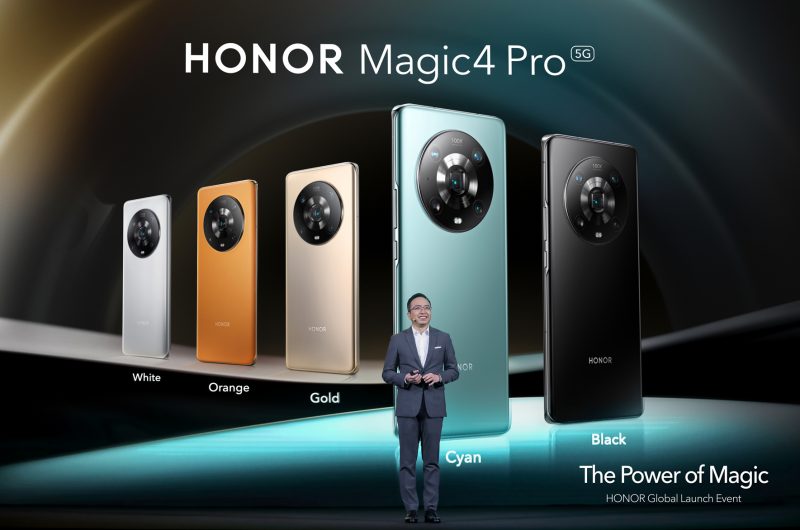 Honor esitteli Magic4 Pro -huippupuhelimet globaalissa lanseeraustilaisuudessa 28. helmikuuta.
