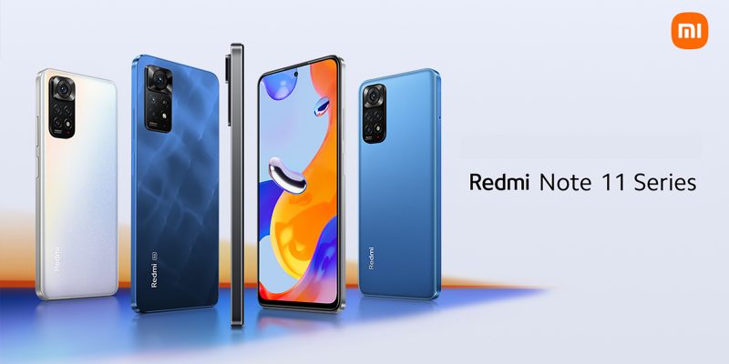 Redmi Note 11 -sarjan älypuhelimet globaaleille markkinoille.