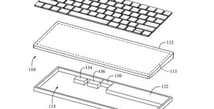Apple patentoi näppäimistöön integroidun tietokoneen.